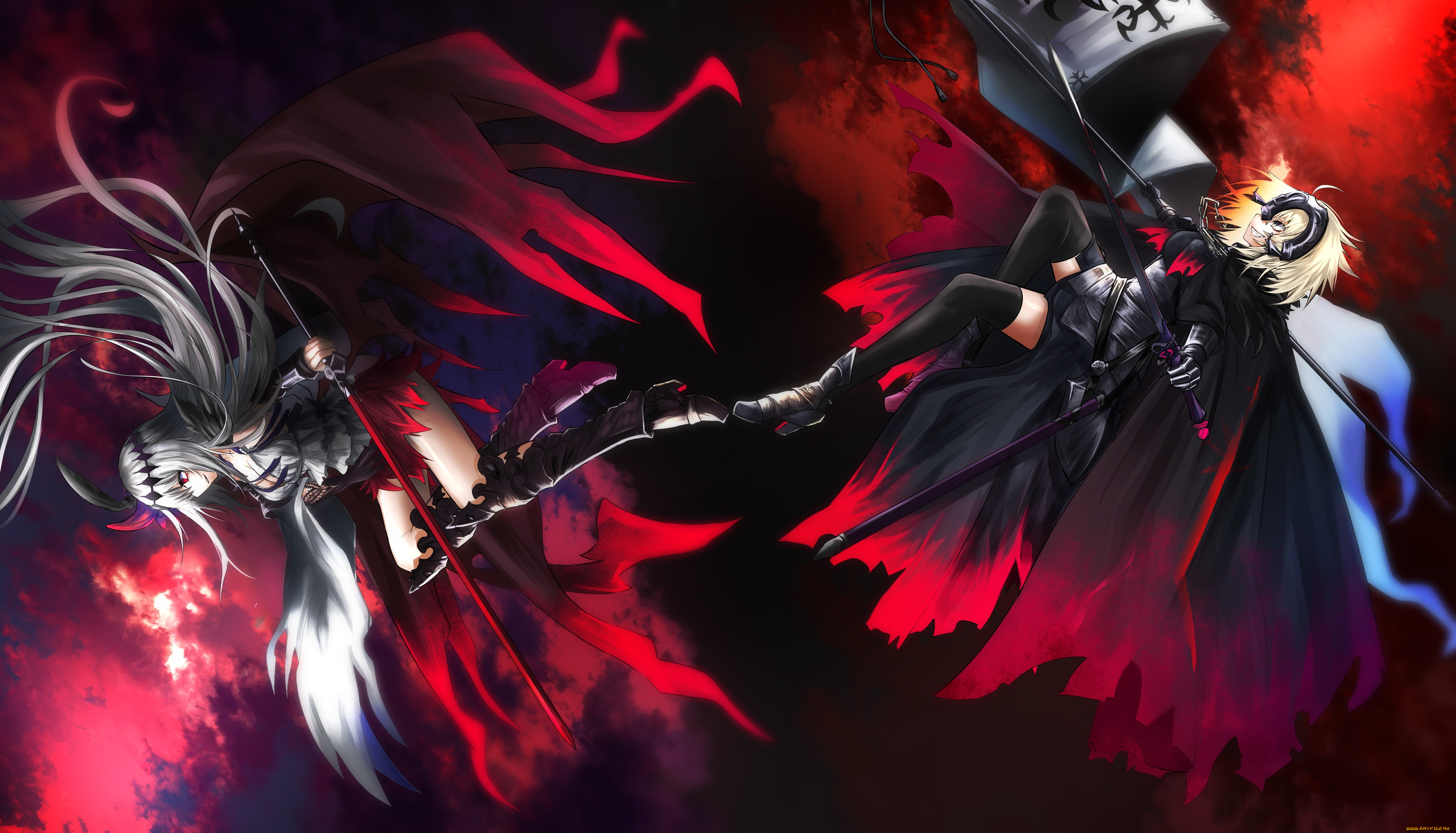 , fate, stay night, jeanne, alter